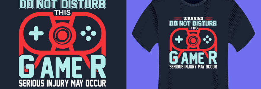 t-shirt gamer